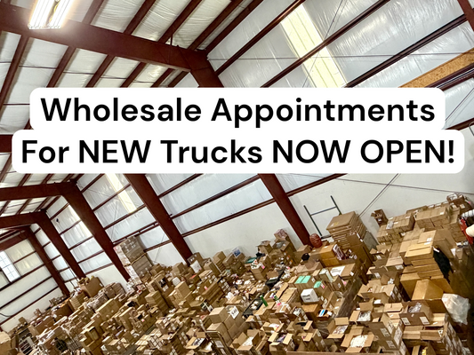 Wholesale Appointments Now Open! PLUS FREE BONUS!