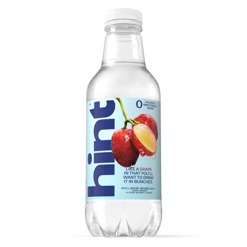Hint, Hint Grape Infused Water, 16 Oz