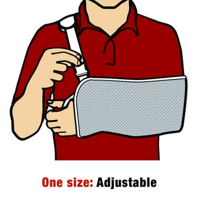 ACE  Brand Arm Sling, Adjustable, Gray, 1/Pack