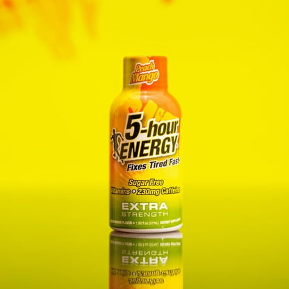 5-hour ENERGY Shot, Extra Strength, Peach Mango