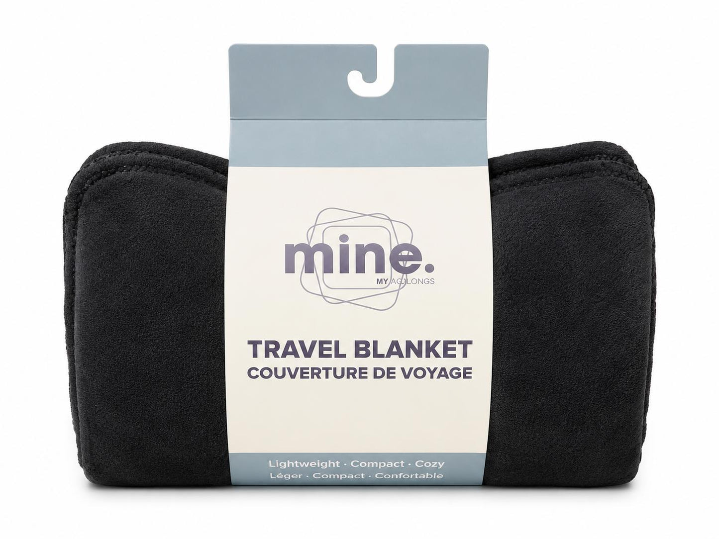 Mine Travel Blanket – Black