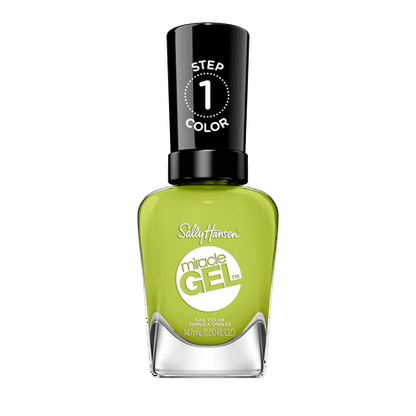 Sally Hansen Miracle Gel Nail Polish, 764 Cactus Makes Perfect, 00.5 fl oz, No UV Lamp Needed