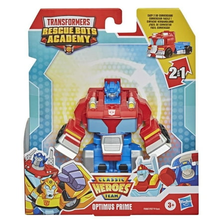 Transformers Rescue Bots Academy Classic Heroes Team Optimus Prime *Damaged Box*