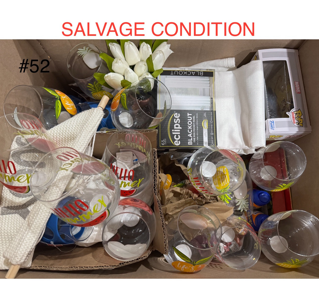 #52 Mystery Wholesale Lot  – Assorted Items **SALVAGE CONDITION**
