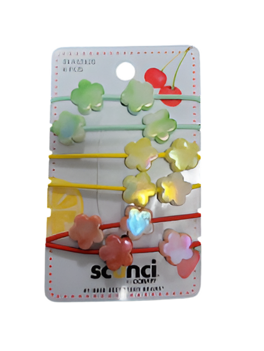 Scunci by Conair Elastics 6 PCS