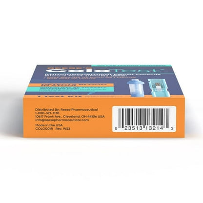 Reese's ColoTest  At-Home Colon Cancer Screening iFOB FIT Test with Results as Soon as 1 Minute *Exp 2/28/2026* *Damaged Box*