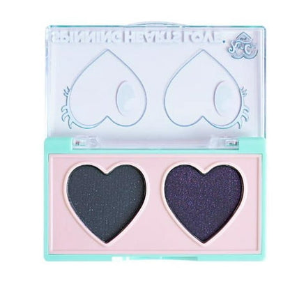 Kimchi Chic Spinning Hearts Eyeshadow Duo, Midnight Drama *Packaging May Vary*