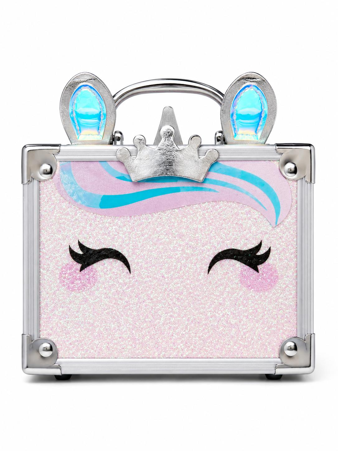 Claire's Glitter Unicorn Tin