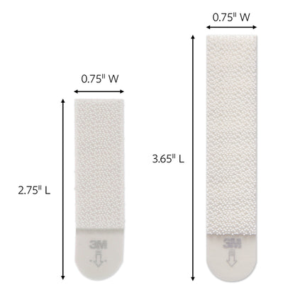Command Damage-Free Picture Hanging Strips 16 Large 15 lb & 12 Medium 10 lb - 28 Total Pairs