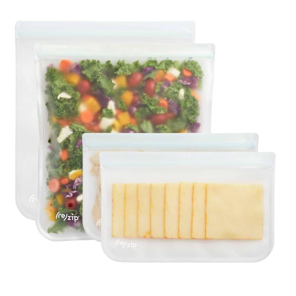 Reusable 2 Gallon and 2 Half Gallon Bags