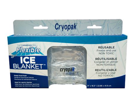 Cryopak Industries 2007 Large Ice Blanket **Damaged Packaging**