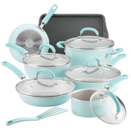 Rachael Ray Nonstick Cookware Pots and Pans Set