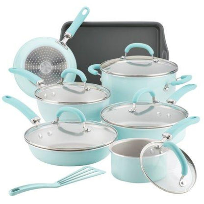 Rachael Ray Nonstick Cookware Pots and Pans Set