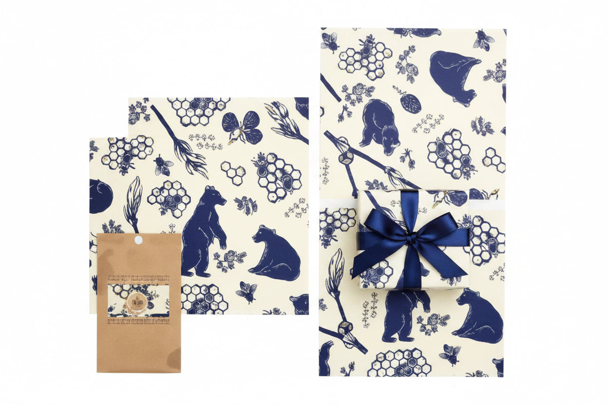 Bee's Wrap - 1 Sandwich Wrap, 2 Medium Wraps