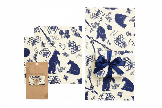 Bee's Wrap - 1 Sandwich Wrap, 2 Medium Wraps