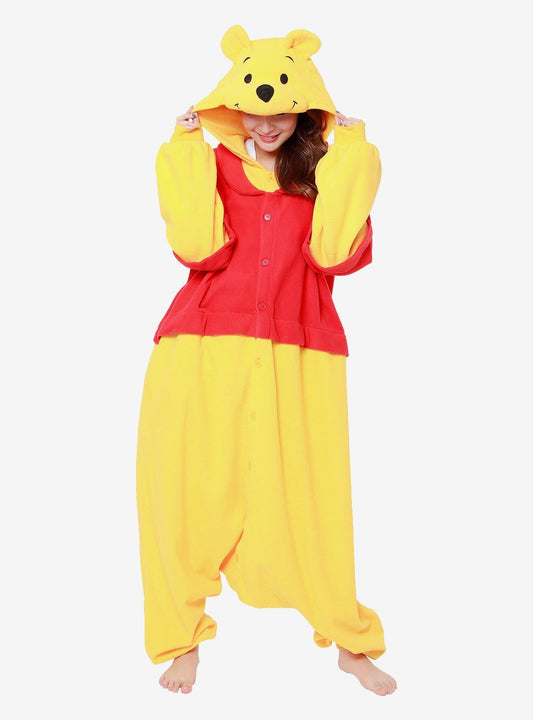 Disney Winnie the Pooh Bear Kigurumi One Size Fits Most