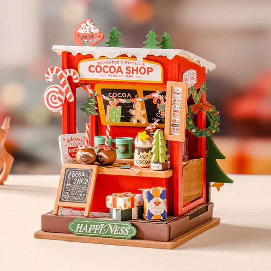 Cocoa Shop - Christmas DIY Miniature House 87PCS
