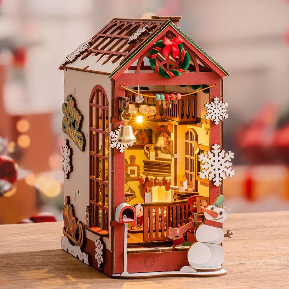 Rolife - Book Nook & Wonderland Christmas Indoor Scene Puzzle 206PCS