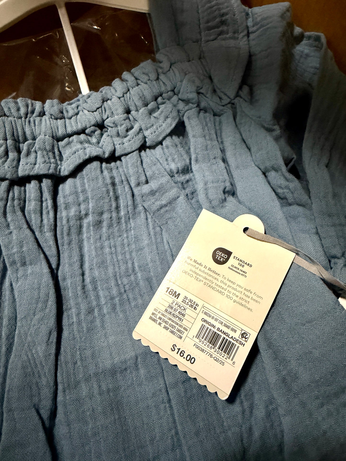 CASE OF 12 Girls 2pc Outfits 18months