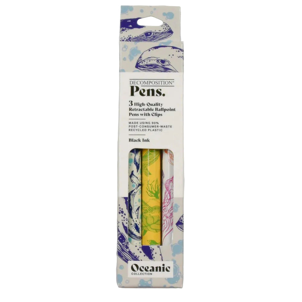 Decomposition Pens - 3pk - (Design Chosen At Random)