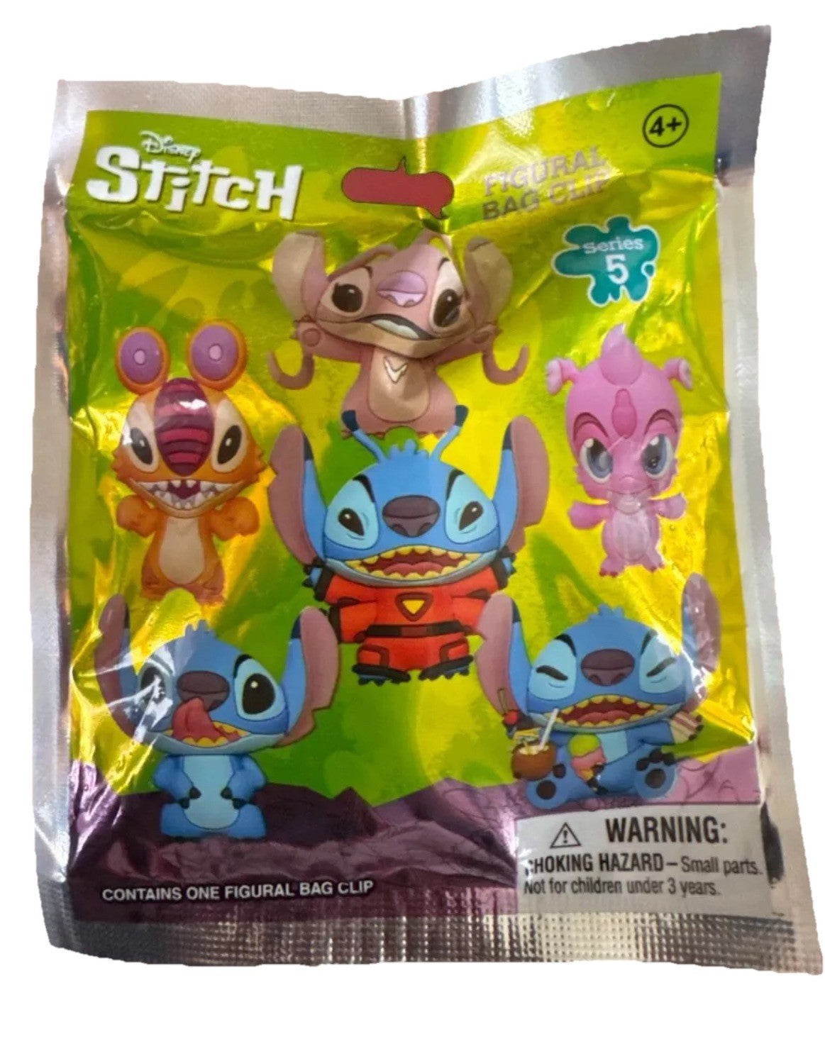 Disney Figural Bag Clip Series 5 Mystery Figure 1 CT