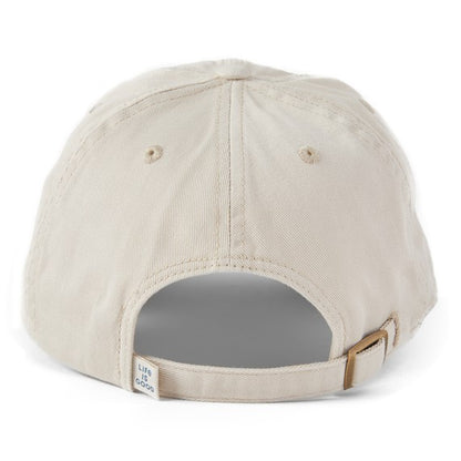 Life Is Good Three Boxed Daisies Chill Cap in Birch White One Size Fits Most