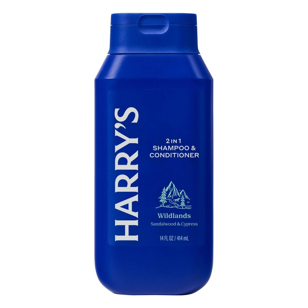 Harry's Men's 2 in 1 Shampoo and Conditioner - Wildlands - 14 Fl Oz