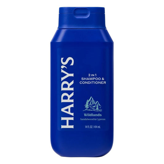 Harry's Men's 2 in 1 Shampoo and Conditioner - Wildlands - 14 Fl Oz