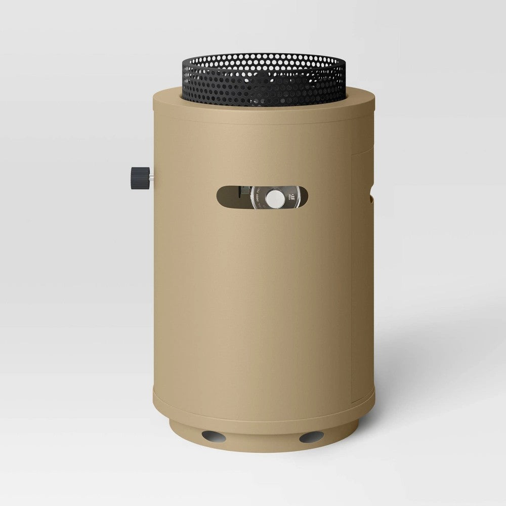 1lb Round Column Fire Pit Tan - Room Essentials