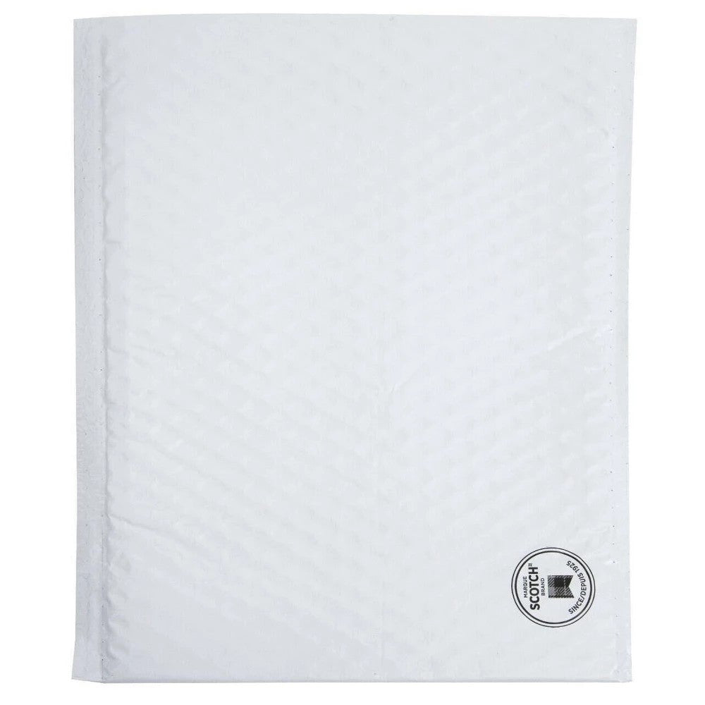 Scotch 10.5 x 15 Inch Poly Bubble Mailer White