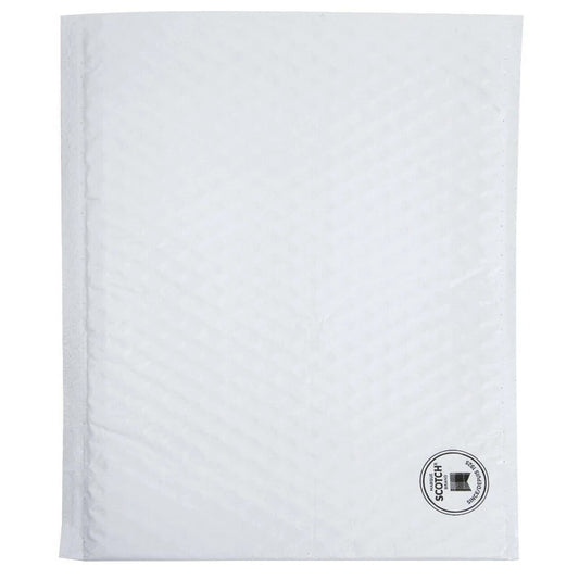 Scotch 10.5 x 15 Inch Poly Bubble Mailer White