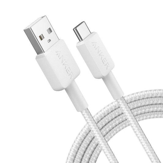 Anker 322 Powerline USB-A to USB-C Cable 6FT White