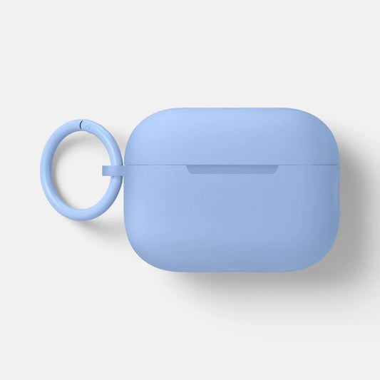 Apple AirPods Pro (1/2 Generation) Translucent Jelly Case - Heyday  Peri-Blue: Silicone Cover with Carabiner