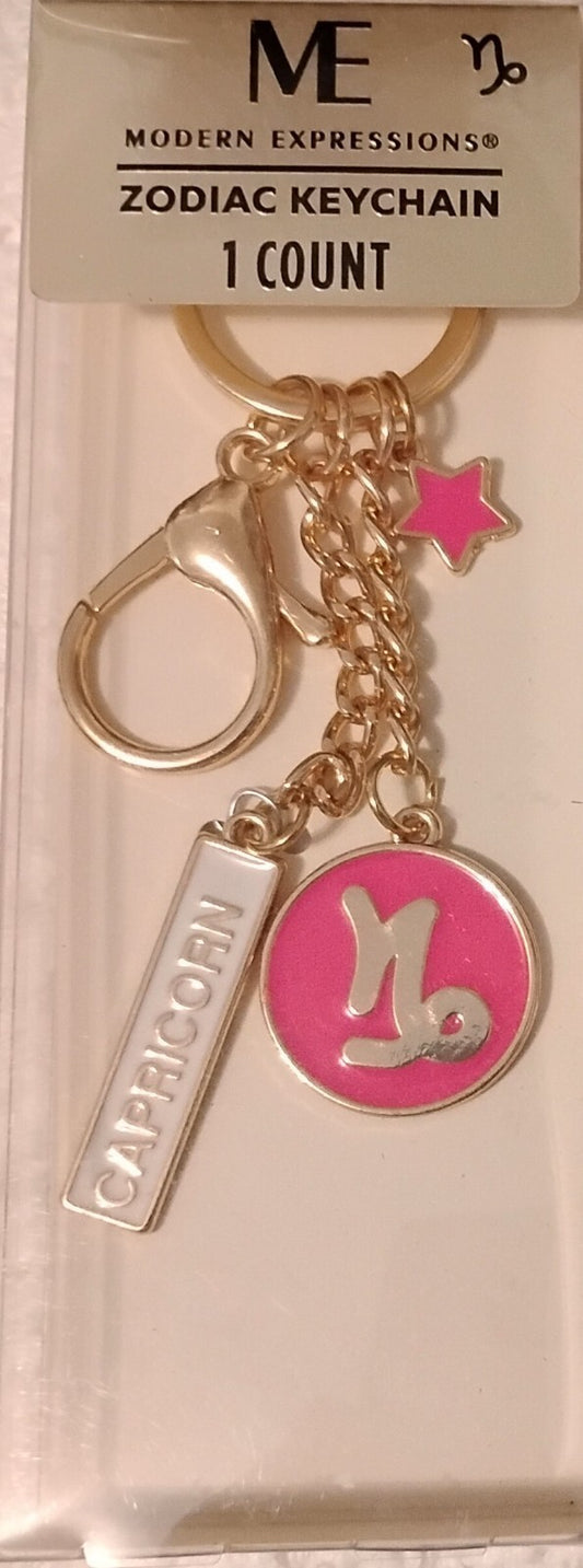 Zodiak Key Chain - Capricorn *Damaged Packaging*