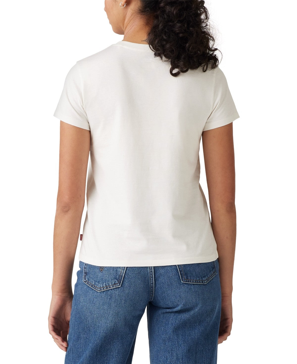 Women's XS Levi's Perfect Graphic Logo Cotton T-shirt Floral