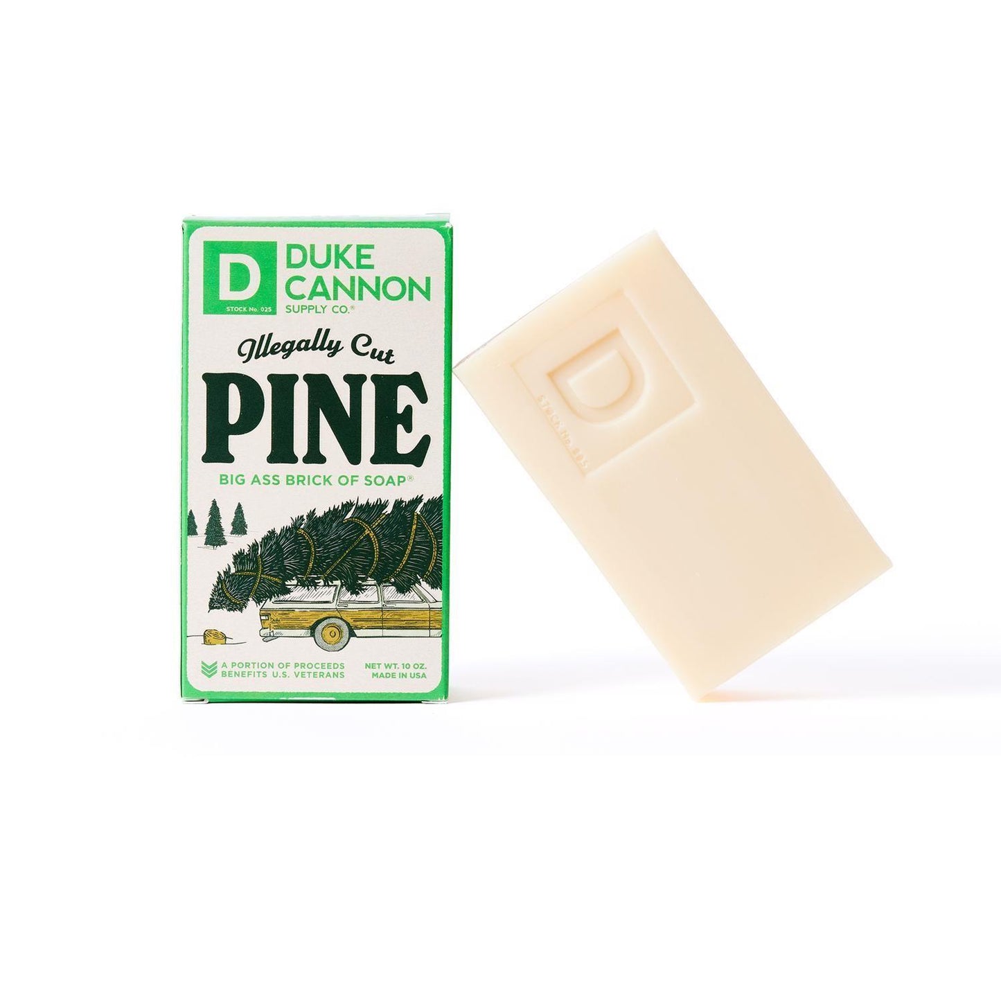 Duke Cannon Big Brick of Soap Illegally Cut Pine 10 oz