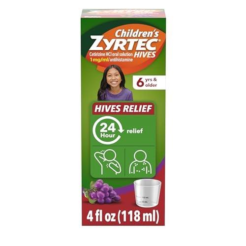 Zyrtec Children's Hives Relief Liquid Grape