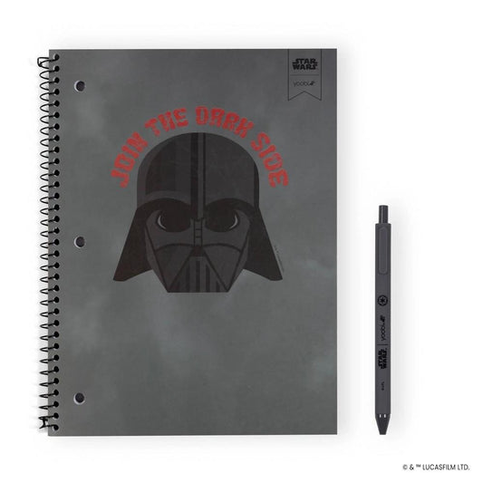 Yoobi Star Wars 1 Subject Notebooks 8"x10.5" With Pen