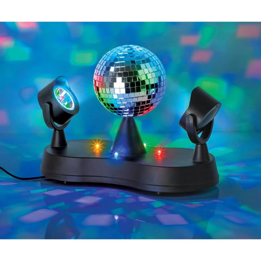 West & Arrow Rotating Disco Ball Party Projector USB Powered