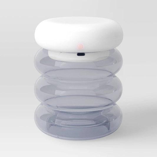 Portable Cordless Storage Novelty Table Lamp with Rechargeable Battery Clear - Room Essentials™