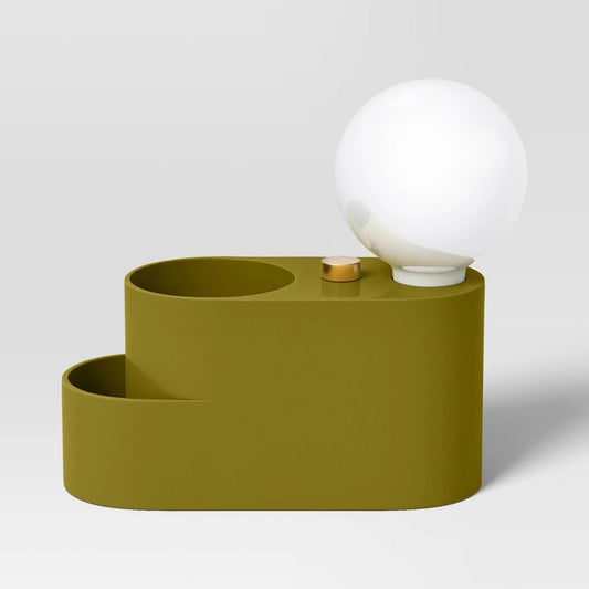 Orb Shade Organizer Novelty Table Lamp Green - Room Essentials