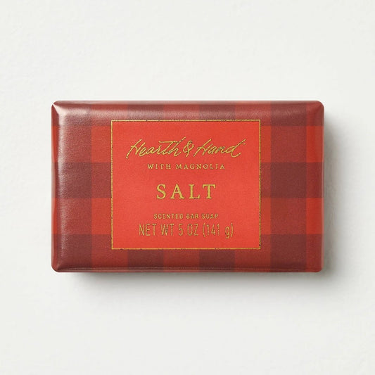 Salt Scented Bar Soap Red Gingham 5oz - Hearth & Hand  with Magnolia