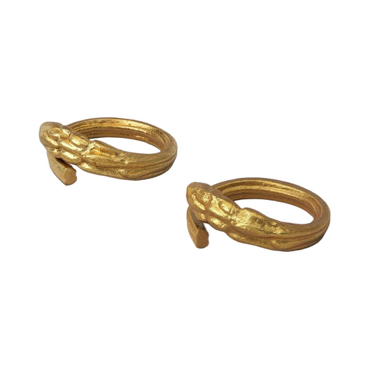 2pk Metal Napkin Rings - Threshold™