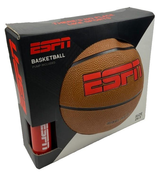 ESPN Official Size 29.5 Basketball with Pump Included