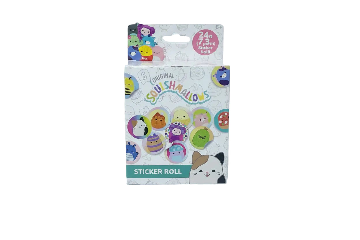 Squishmallows 24 Foot Sticker Roll