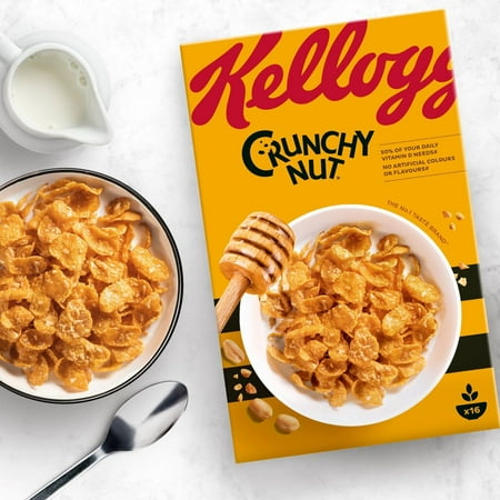 Kellogg's Crunchy Nut Cornflakes 460g *Damaged Box* *Exp 9/28/25*