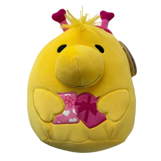 Squishmallows Peanuts Woodstock Valentine 8 Inch Heart Headband Plush