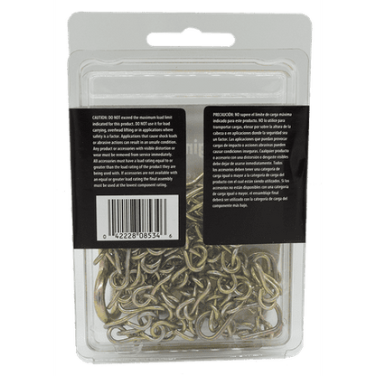 Flower Pot Hanging Kit, #14 Jack Chain, Peerless Chain Company, 24 Inch Chain, Zinc