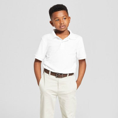 Boys' L Laser Cut Reversible Belt
