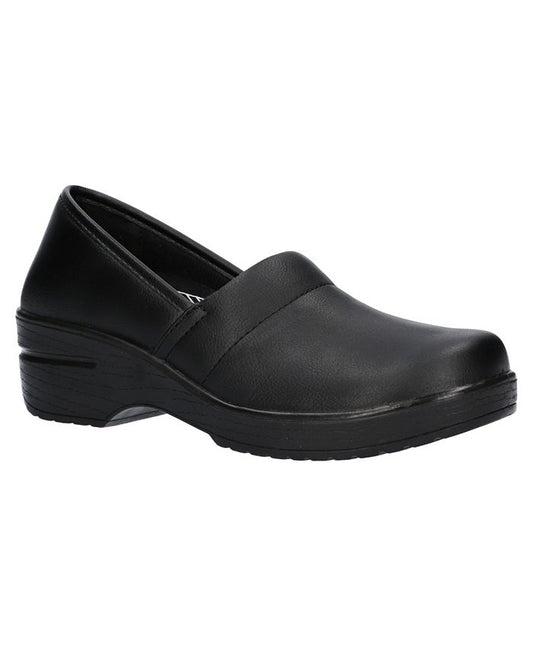 Women's 12 M - Easy Works by Easy Street  Laurie Clogs - Black *Not In Original Box*